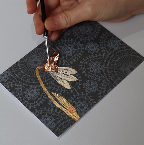 Gold Leaf Craft Kit: Greetings Cards