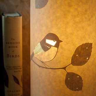 Hannah Nunn Coal Tit Table Lamp