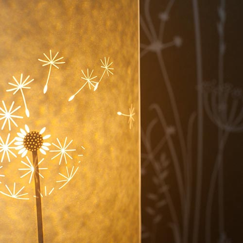 Hannah Nunn Dandelion Clock Table Lamp