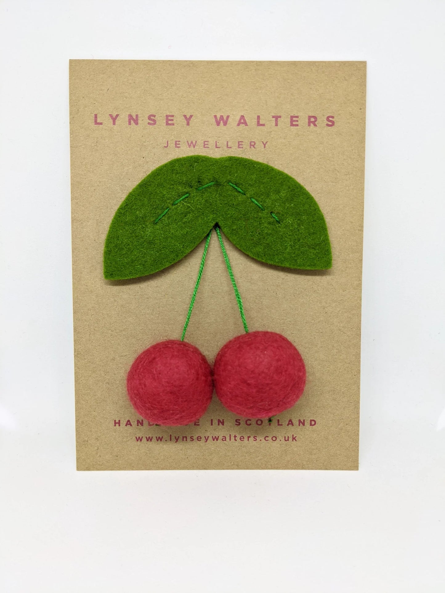 Lynsey Walters| Cherry Brooch