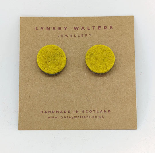 Lynsey Walters|Colourful Studs to Match - Red