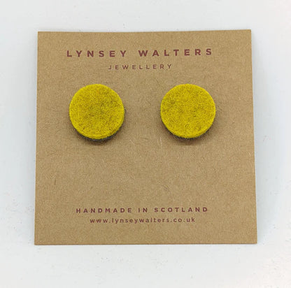 Lynsey Walters|Colourful Studs to Match - Red