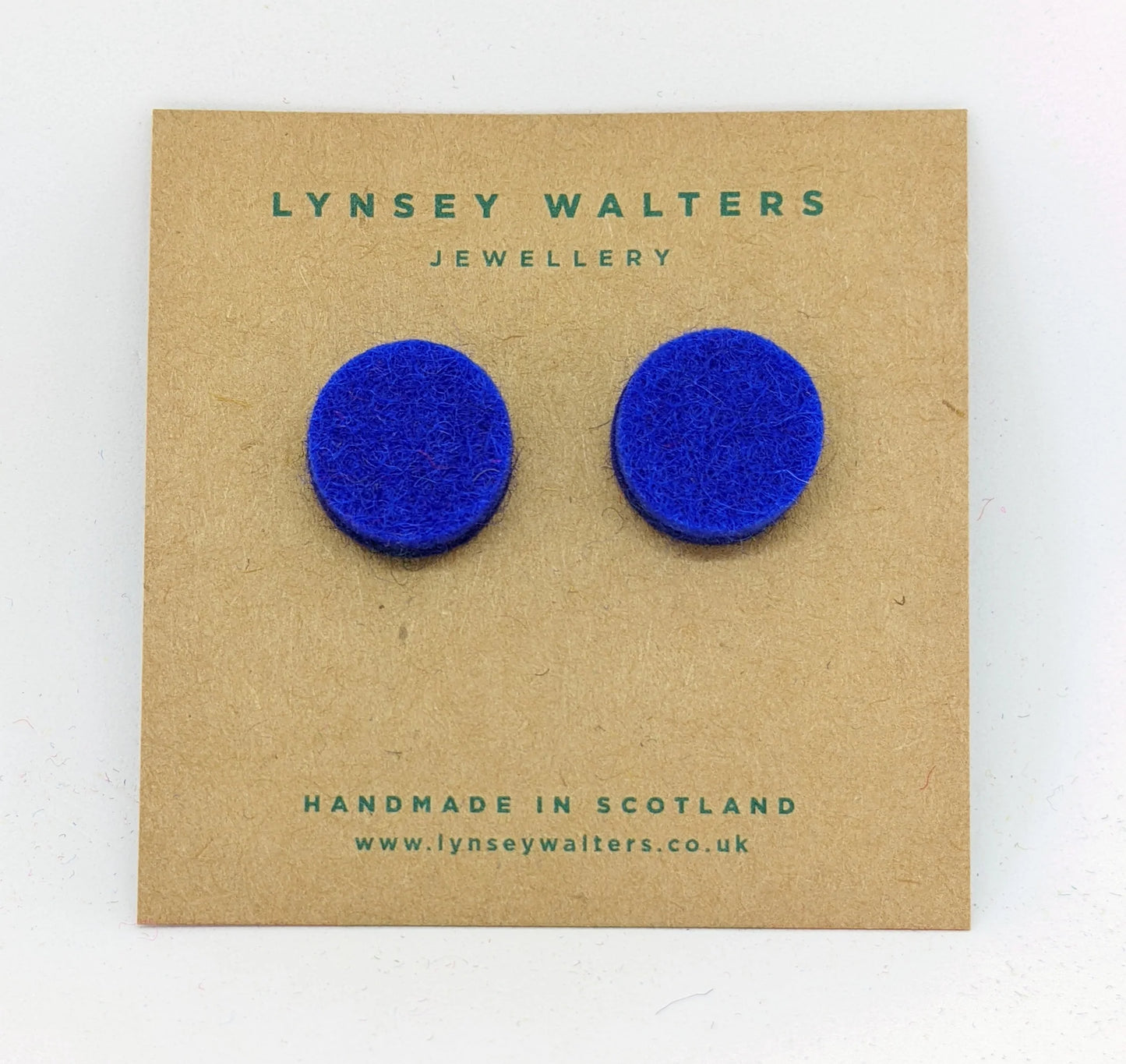 Lynsey Walters|Colourful Studs to Match - Red