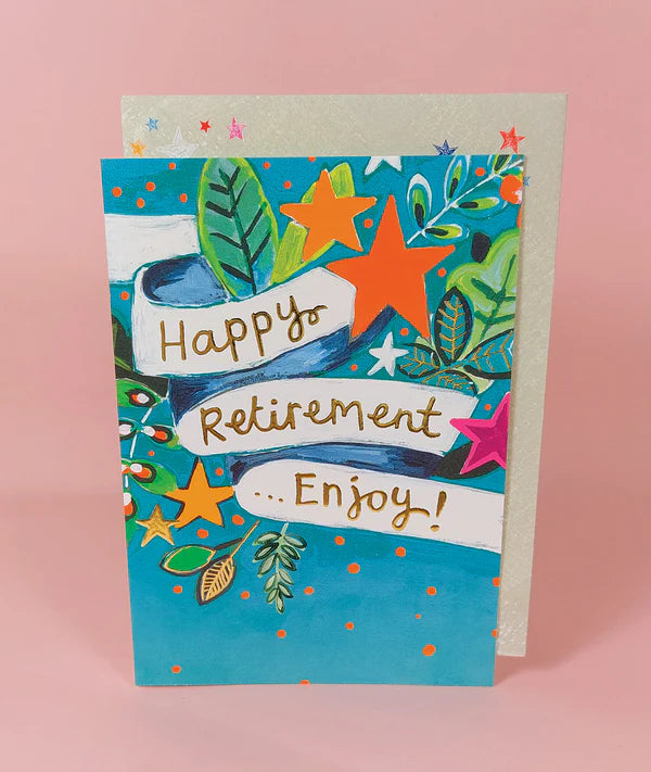 Paper Salad Happy Retirement Card