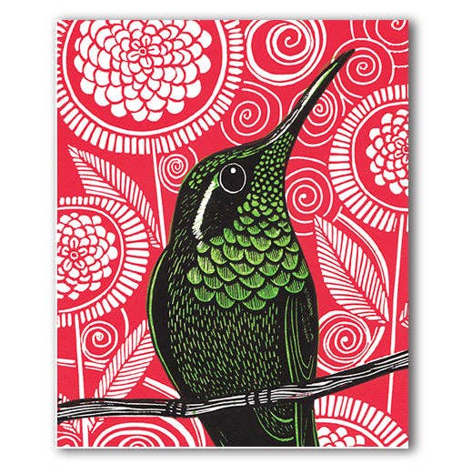 Cardiau Nico Cards Hummingbird card