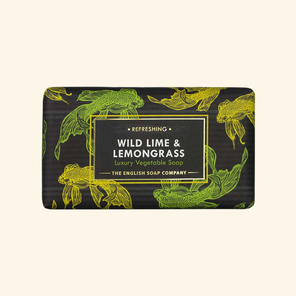 The English Soap Company-Radiant Wild Lime and Lemongrass Soap