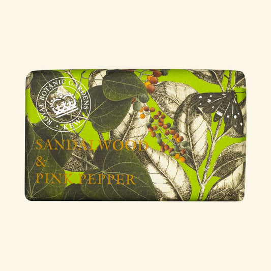 The English Soap Company-Kew Gardens Sandalwood and Pink Pepper Soap