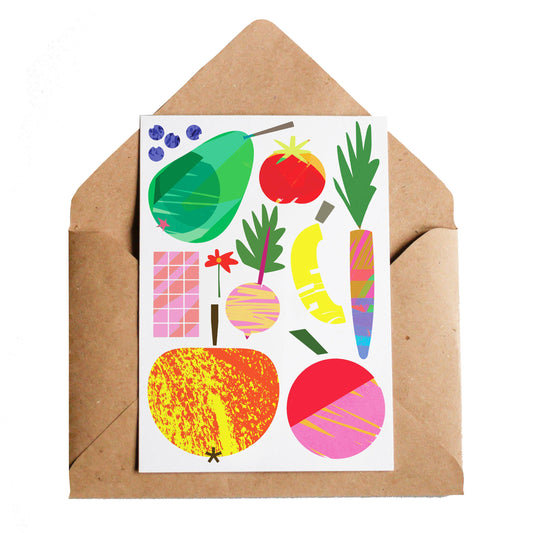 Lottie Hall | Fruits and Things Greeting Card