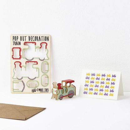 The Pop-out Card Company - Train Greeting Card