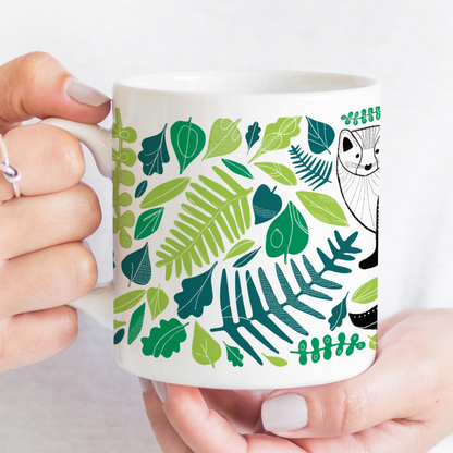 Jenni Douglas Design Pine Marten Bone China Mug