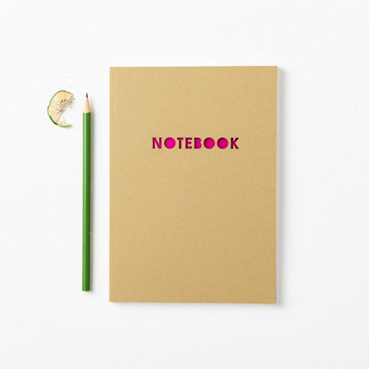 Pop-out card company - 'Notebook' cut out Notebook