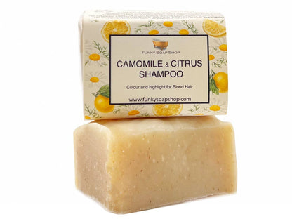 Funky Soap Shop Camomile Citrus Shampoo Bar