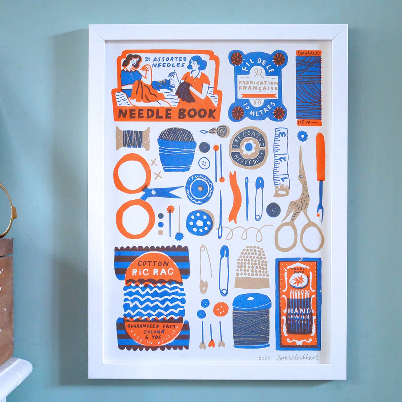 The Printed Peanut| A3 Sewing Collection Riso Print