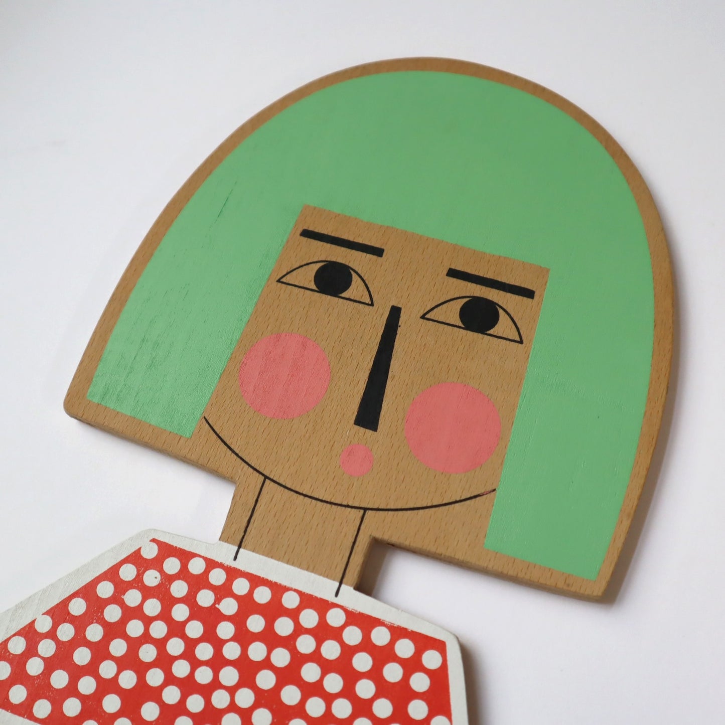 Dotty Bob Wall Plaque by Fiona Wilson