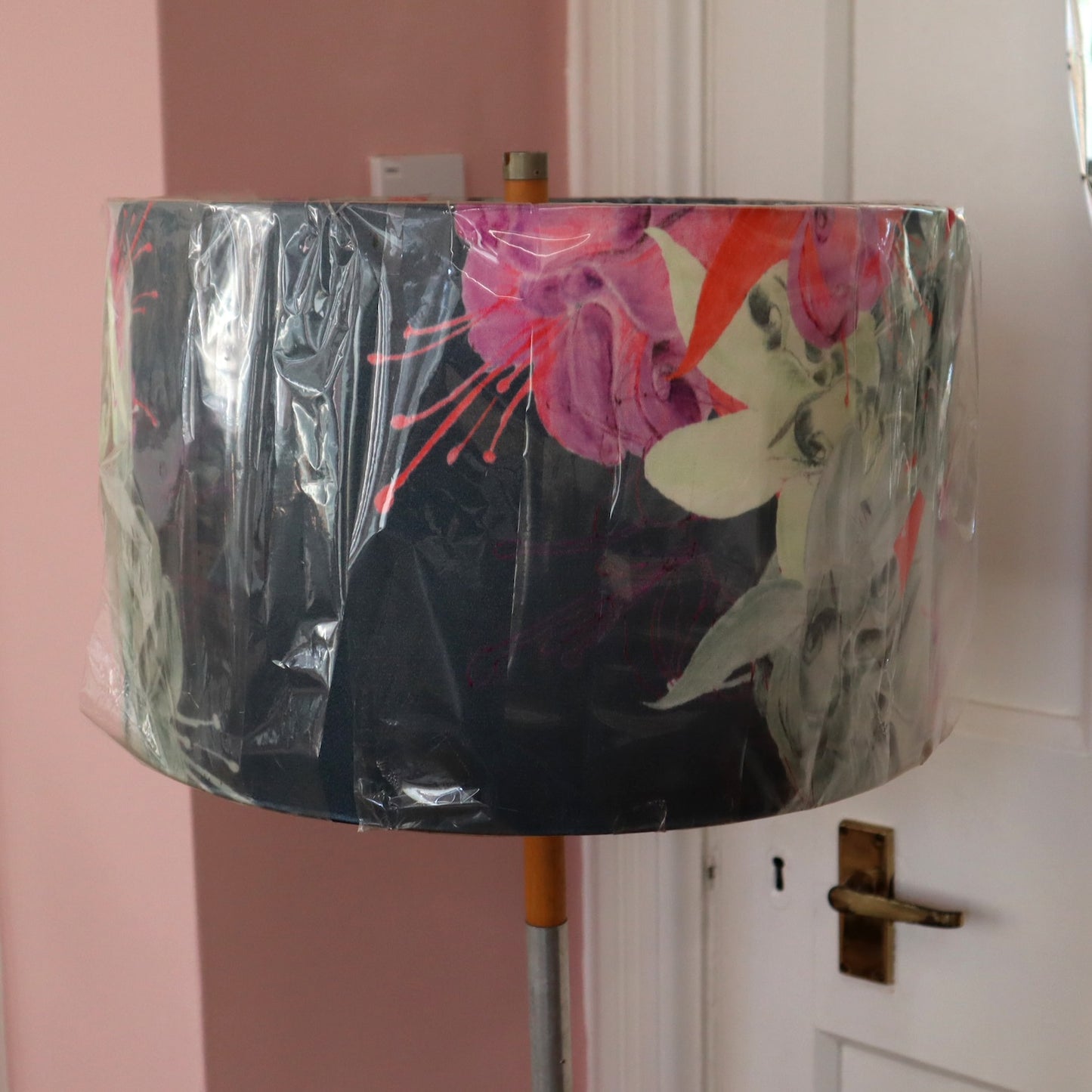 Large Floral Lampshade