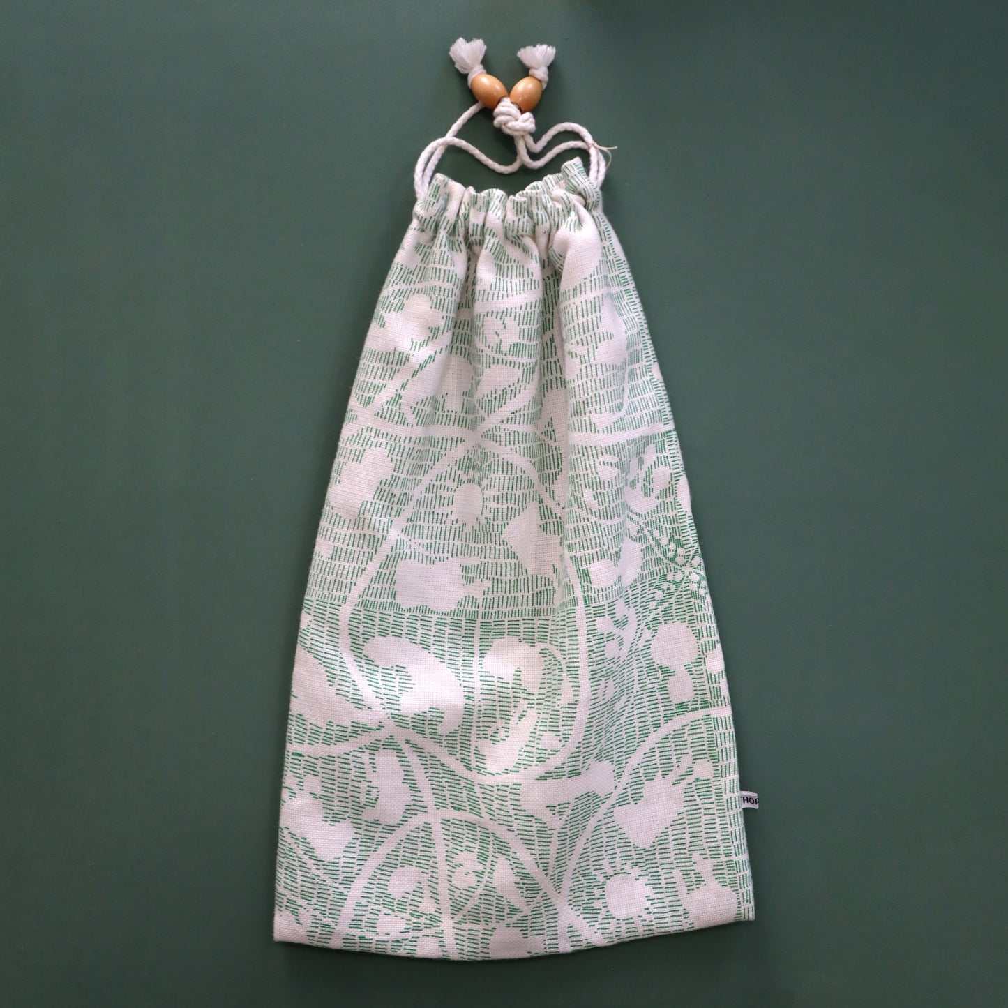 Natural Linen Drawstring Bag by Thorody