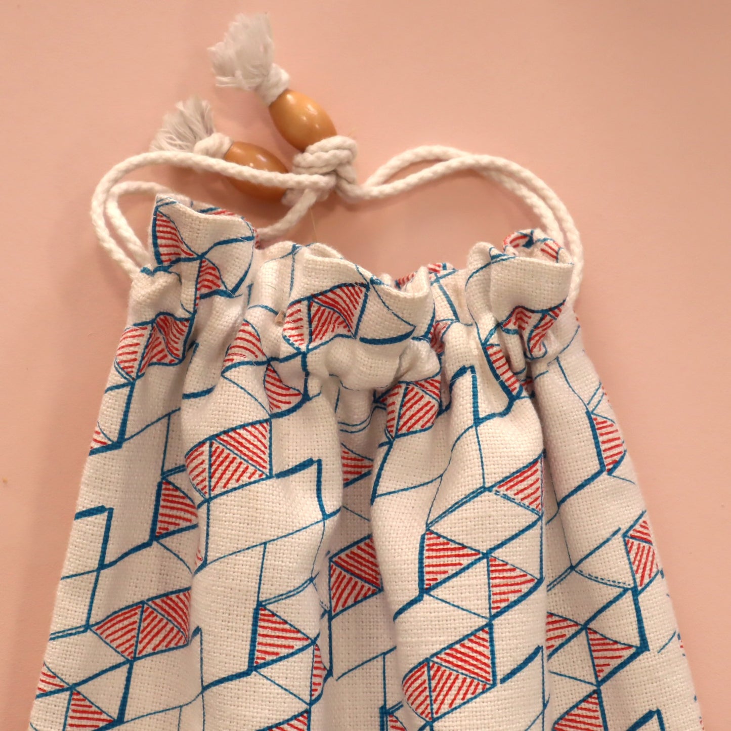 Natural Linen Drawstring Bag by Thorody