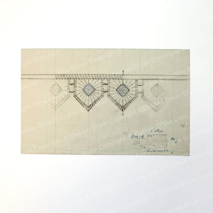 Nottingham Lace Draughtsman Drawing 116/31414