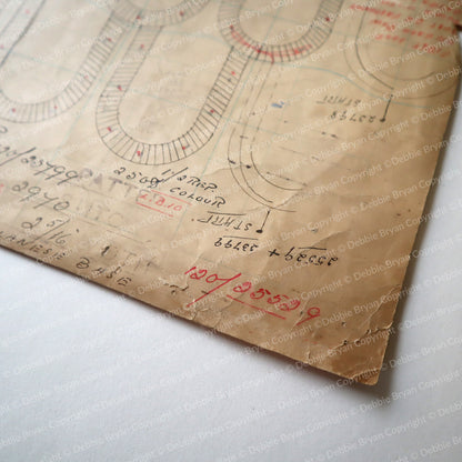 Nottingham Lace Draughtsman Drawing 120/25529