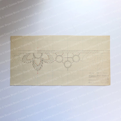 Nottingham Lace Draughtsman Drawing 46/28003