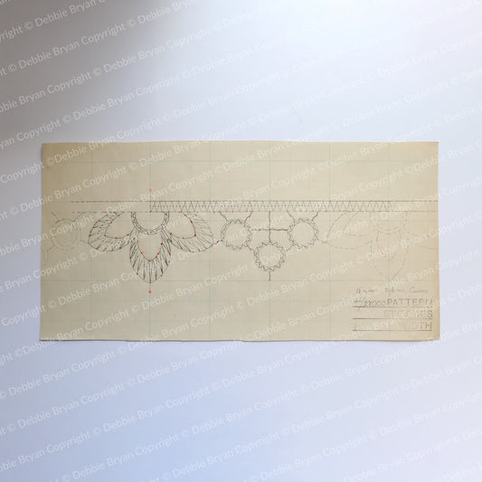 Nottingham Lace Draughtsman Drawing 46/28003