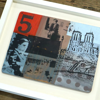 '5 Years On' Mixed media Artwork by Peter Clayton