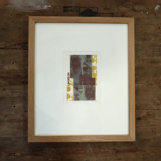'Songs of Love and Longing 2' Mixed media Artwork by Peter Clayton