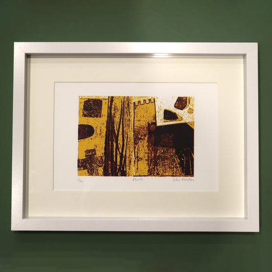 'Flints' Screen Print by Peter Clayton