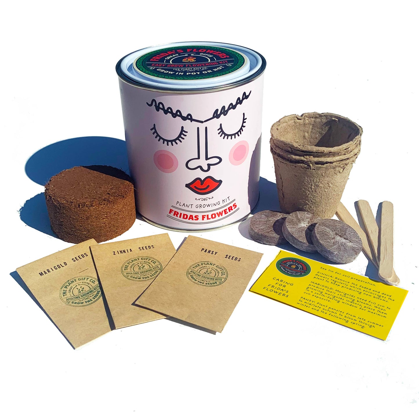 The Plant Gift Co. Frida's Flowers | Grow Your Own Plant Gardening Kit