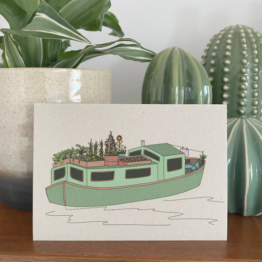 Kate Broughton| HOUSE BOAT CARD