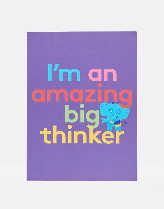 Stib.| Amazing Big Thinker Card A4