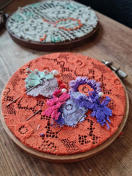 Debbie Bryan Lace Embroidery
