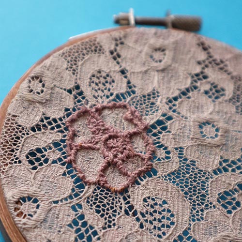 Nottingham Lace Embroidery Crafternoon