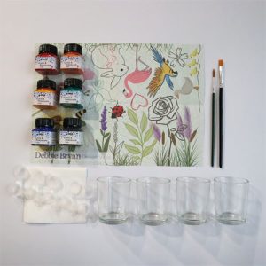 Debbie Bryan Glass Painting Craft Kit