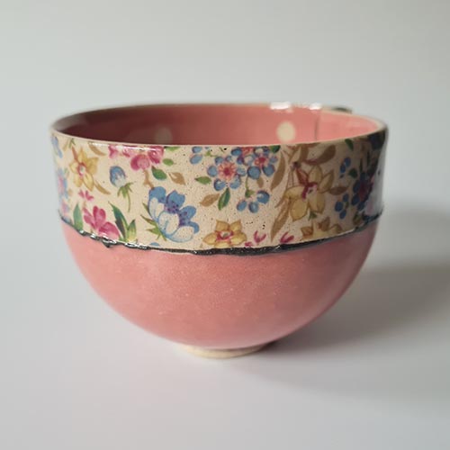 Virgina Grahams bowl dusk pink