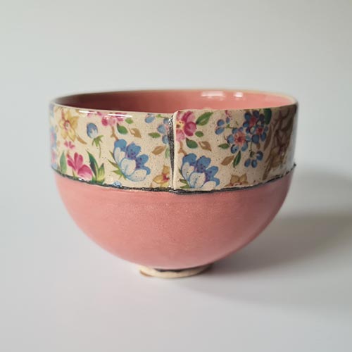 Virgina Grahams bowl dusk pink