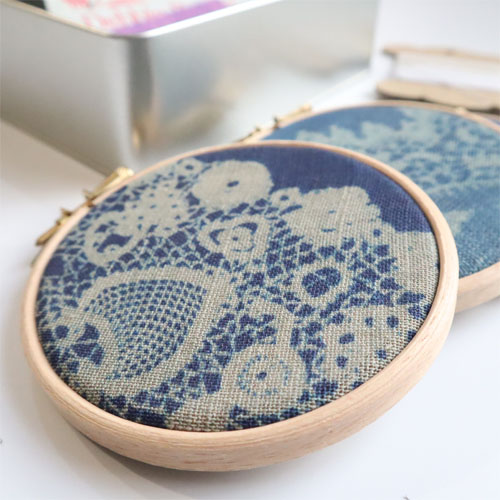 Cyanotype Heritage Embroidery